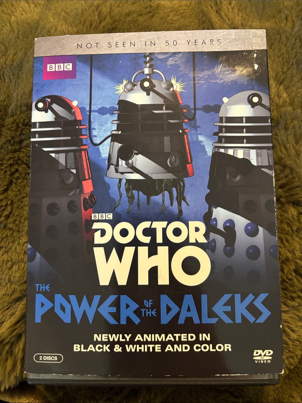 Doctor Who The Power of the Daleks DVD BBC 2 discs